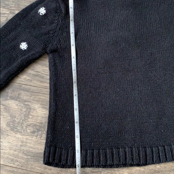 Kobe Kids 6X snowman Sweater JOY black EUC - Picture 7 of 7